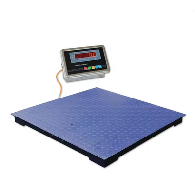 220V/50HZ Balanza de pesaje 1t 2t 3t Balanza de piso de plataforma personalizada