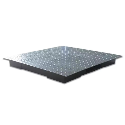 Escala de piso de 2000 kg de capacidad Escala de plataforma con superficie de pulverización automática
