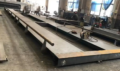 Balanza para camiones industriales Electrónica de 100 toneladas de peso Balanza para camiones de 120 toneladas puente de pesas 80 toneladas