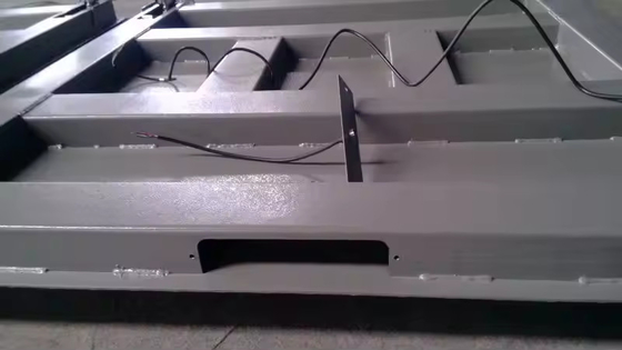 Escala de piso de bascula electrónica industrial de la serie FTR de 1m*1m 3t